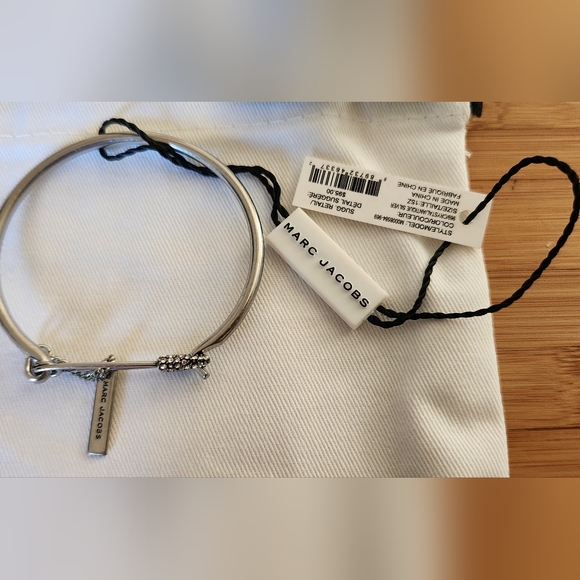NWT Marc Jacobs Silver Tone Bracelet - Picture 7 of 14